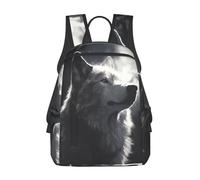 Anceky Sac à dos de voyage Winter Wolf, sac à dos professionnel, sac à main pour ordinateur portable 14 pouces