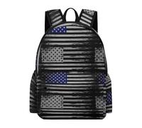 Anceky Sac à dos drapeau américain, sac à dos décontracté et léger pour moi