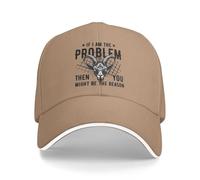 Anceky Si Je suis Le problème, Vous en êtes Peut-être la Cause. Casquette de Baseball Ajustable pour Hommes et Femmes