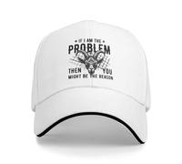 Anceky Si Je suis Le problème, Vous en êtes Peut-être la Cause. Casquette de Baseball Ajustable pour Hommes et Femmes