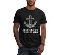 Anceky T-Shirt Justice pour Charlie Kirk T-Shirt Priez pour Charlie Kirk Repose
