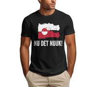Anceky T-Shirt Nu Det Nuuk Now's Enough GreenlandSale pour Hommes