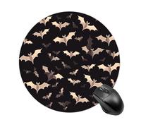 Anceky Tapis de Souris de Jeu antidérapant en Caoutchouc, Motif Chauve-Souris Volantes d'halloween, imperméable, Mignon, pour Ordinateur Portable, Bureau, Maison
