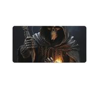 Anceky Tapis de Souris de Jeu Grim Reaper, Base en Caoutchouc antidérapant, Tapis de Souris pour Bureau, Jeu, Maison, 30 x 60 cm