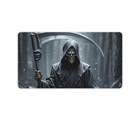 Anceky Tapis de Souris de Jeu Grim Reaper, Base en Caoutchouc antidérapant, Tapis de Souris pour Bureau, Jeu, Maison, 40 x 75 cm