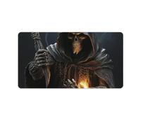 Anceky Tapis de Souris de Jeu Grim Reaper, Base en Caoutchouc antidérapant, Tapis de Souris pour Bureau, Jeu, Maison, 40 x 75 cm