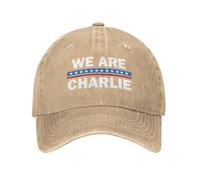 Anceky We are Charlie Kirk Nous Sommes Charlie Kirk (1) Casquette de Baseball Unisexe pour Homme et Femme