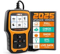 Ancel AD410 Lecteur OBD2 Valise Diagnostic Auto Multimarque, Professionnel Diagnostic Voiture Système Moteur OBDII, Lecteur OBD Outils de Diagnostic Français Voiture pour BMW Peugeot VW Les Véhicule