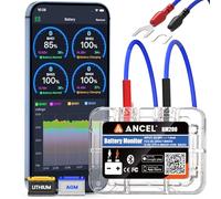 ANCEL BM200 Moniteur de Batterie Bluetooth4.2, Testeur Batterie Voiture 12V