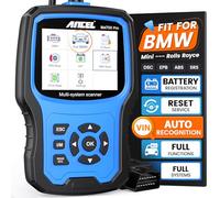 ANCEL BM700Pro Scanner Professionnel en français pour Les Véhicules BMW, Outil Diagnostic AutoVIN ABS SRS ESP, avec Reset CBS EPB SAS Pompe à Carburant Enregistrement de la Batterie Régénération FAP