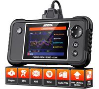 ANCEL FX2000 OBD2 Scanner Outil D'analyse Auto Multi-Marques, Valise Diagnostic Auto pour Moteur Transmission ABS SRS Lecteur, OBDII Diagnostic Français pour Codes D’Erreur avec Carte TF 16GB