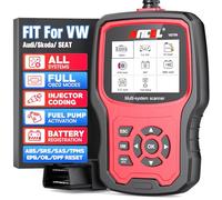 ANCEL VD700Pro Lecteur de Code OBD2 Diagnostic du Tout Système pour Véhicules VAG Volkswagen Audi Seat Skoda Scanner OBD Réinitialiser Vidange TPMS EPB TPS Codage d’Injecteur SAS Régénération FAP