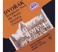 Ancerl - Dvorak : Symphonie n° 6 / Ouverture "Ma Patrie" / Ouverture Hussite / Carnaval