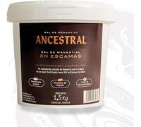 ANCESTRAL | Sel en flocons de source - Sans microplastiques - Pour griller la viande - Plus savoureux que le sel celtique ou le sel marin
