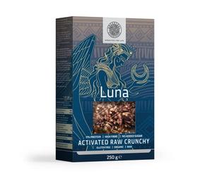 Ancestral Superfoods Luna - Activated Raw Crunchy - Healthy Breakfast - 11% Protein, High Fibre, No Added Sugar, 250g (5-10 Servings)