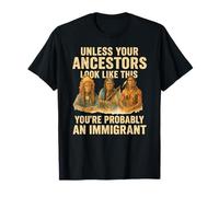 Ancêtres amérindiens Immigrant vérité indigène migra T-Shirt