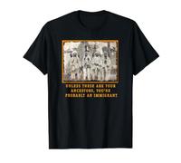 Ancêtres de l'immigration amérindienne T-Shirt Graphique avec Valeur