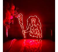 Ancfun Boîte à lumière LED de la mythologie grecque Hercules - Décoration murale - Panneau lumineux - Décorations de bureau - Cadeau pour les amateurs de mythologie et les fans de littérature (RGB