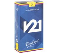 Anche de Clarinette Sib / Bb Vandoren V21 toutes forces - boite de 10 anches