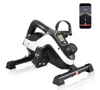 ANCHEER Mini-Vélo Pédalier d'Appartement Portable 8 Niveaux de Résistance magnétique, Vélo d'exercice avec Moniteur LCD pour Exercer Jambes/Bras Maison&Bureau.