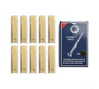 Anches Clarinette Sib 10pcs Force 3.0 Bois Naturel(1.0)