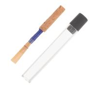 Anches de Hautbois en Do avec Tube Plastique Bleu pour Pratique | Réponse Facile, Précise, Épaisseur Équilibrée, Texture de Surface, Étudiants et Artistes, Orchestre