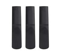 Anches pour saxophone alto 3 pièces, Accessoires pour saxophone, Anches en résine noire 2.5, pour étudiants débutants, imitation, entraînement, concerts, intermédiaires, avancés