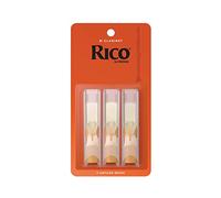 Anches Rico Organic Clarinette Sib, Force 3.0, Pack de 3 | Les anches Rico Organic pour clarinette Sib offrent un son chaud, une réponse régulière et un jeu facile.