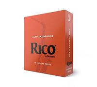 D'Addario Anches pour saxophone alto Rico Orange 2.5 Pack de 10