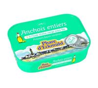 Anchois entier à l'huile olive vierge extra bio 115gr