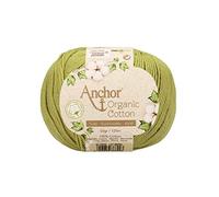 Anchor 03722 Coton biologique 4 fils Pistachio 50 g env. 125 m