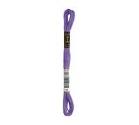 Anchor 232650 4635000-00110 Fil à broder en coton Violet 3 g
