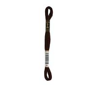 Anchor 233032 4635000-00381 Fil à broder en coton marron foncé 3 g
