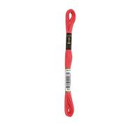 Anchor 4635000 Fil à Broder 100% Coton, Coton, 00011 Lachsrot, lachsrot
