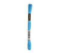 Anchor 4635000 Fil à broder 100% coton, Coton, 00433 bleu/turquoise., blau-türkis