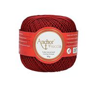 Anchor 4771006-01015 Fil à crochet, 100% coton, 1015, épaisseur 6, 88 g