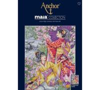 Anchor Collection Maia Set de point de croix "Geishas", modèle de comptage