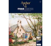 Anchor Collection Maia, set de points de croix "Morning Glory Cottage", modèles