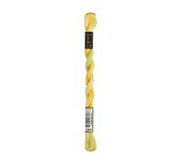 Anchor - Coton Perlé Multicolore N°5 | 21m | 100% Coton | Coloris jaune 01304