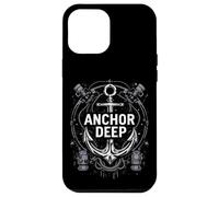 Anchor Deep Ancrage Nautique Coque pour iPhone 12 Pro Max