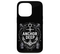 Anchor Deep Ancrage Nautique Coque pour iPhone 13 Pro