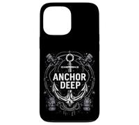 Anchor Deep Ancrage Nautique Coque pour iPhone 13 Pro Max