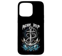 Anchor Deep Ancrage Nautique Coque pour iPhone 15 Pro Max