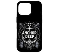 Anchor Deep Ancrage Nautique Coque pour iPhone 16 Pro