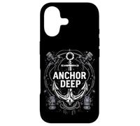 Anchor Deep Ancrage Nautique Coque pour iPhone 17