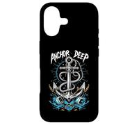 Anchor Deep Ancrage Nautique Coque pour iPhone 17