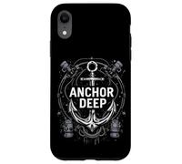 Anchor Deep Ancrage Nautique Coque pour iPhone XR