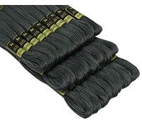 Anchor - DESI HAWKER - Lot de fil de coton 6 plis - Pour broderie, broderie, tricot gris foncé