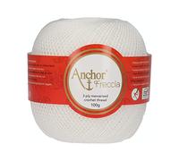 ANCHOR FRECCIA, pelote de fil à crocheter taille 8, pelote de 100g, coloris 07901