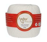 Anchor Freccia, taille12, 200gr, 1140m, réf 4769012-P_07901, Fils à Crocheter